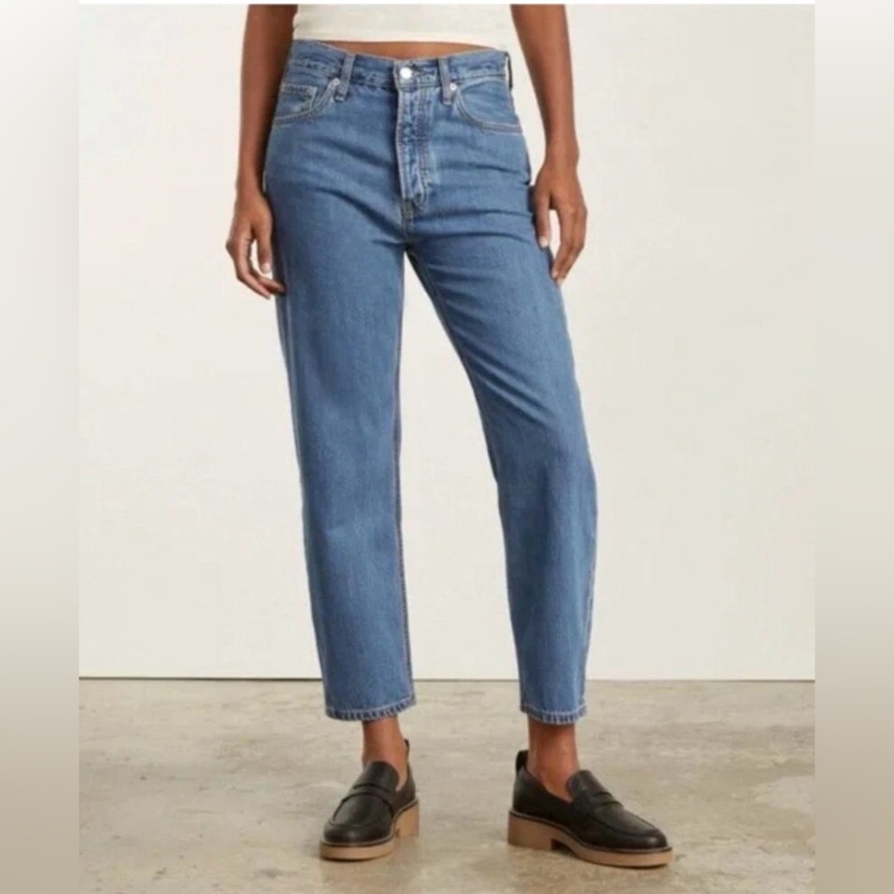 NEW Everlane Size 24 The Summer Slouch Jean Organic Cotton Medium Wash